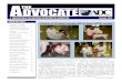 A THE DVOCATE - Arkansasadc-staging.ark.org/images/uploads/January_2012... · A PUBLICATION OF THE ARKANSAS DEPARTMENT OF CORRECTION January 2012 A DVOCATE THE Inside this issue ;