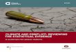 Climate and conflict: reviewing the statistical …...CLIMATE AND CONFLICT: REVIEWING THE STATISTICAL EVIDENCE A summary for policy-makers 3 Whether climate change and extreme weather