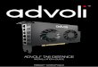 Advoli TA6 Distance Installation Guide · The advoliTM TA6 Distance graphics card is designed to utilise most six channel MXM modules that follow the MXM 3.1 speciﬁcation, allowing