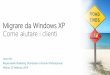 Migrare da Windows XP Come aiutare i clienticontentit.ingrammicro.eu/webmarket/ImfoEMAIL_PM/Giada/MS... · 2014-03-07 · Suggerimenti per la vendita Strumenti di marketing. Windows