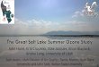 The Great Salt Lake Summer Ozone Studyhome.chpc.utah.edu/~u0035056/summer_ozone/GSLSO3S_J1_3.pdf · The Great Salt Lake Summer Ozone Study John Horel, Erik Crosman, Alex Jacques,