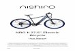 NRG II 27.5 Electric Bicyclemedia1.mydeal.com.au/44234/180418/TRNEBKNSHANN3_Manual.pdf · E&OE ©2018 Nishiro . NRG II 27.5" Electric Bicycle . User Manual [Revision 2.0 April 2018]