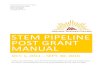stem pipeline post Grant manual - Arizona Western College · 2018-12-10 · STEM PIPELINE POST GRANT MANUAL OCT. 1, 2011 – SEPT. 30, 2016 . Forbes.com ranks Yuma, AZ in the top