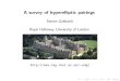 Steven Galbraith Royal Holloway, University of London › ~sgal018 › Pairing2007.pdf · 2013-01-31 · Hyperelliptic curves A hyperelliptic curve over a ﬁeld F q is the curve