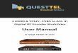 2 HDMI & YPbPr, CVBS to ASI, IP, Digital RF Encoder Modulator · 2017-06-21 · 1 . Chapter 1 Introduction. 1.1 Product Overview . B-QAM-HDMI-IP-2CH series products are QuestTel‟s