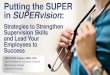 Putting the SUPER in SUPERvision - Amazon S3 2019-04-30آ  Putting the SUPER in SUPERvision: Strategies