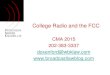 College Radio and the FCC - Wilkinson Barker Knauer, LLP Media 2015.pdf · direction . David Ragsdale of Ragsdale Insurance has been dedicated to providing quality, honest insurance