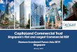 CapitaLand Commercial Trust · 6 Notes: (1) CapitaLand Mall Trust announced Funan’s office blocks have achieved 98% pre-leasing commitment comprising public agencies, multinational