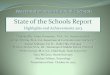 State of the Schools Report - Westampton Township › cms › lib › NJ... · State of the Schools Report Highlights and Achievements 2013 Presented By: Ginny Grossman, M.A., Ed.,