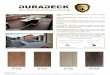 Revolutionary decking technology · 2018-10-06 · DIY Deck / Turf Modular Tile GH - 04 Charcoal Grey GH - 06 Charcoal Grey GH - 04 Walnut GH - 06 Walnut GH - 04 Aged Walnut GH -