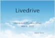 Livedrive - Chesapeake PC Users GroupLivedrive’s Web Site - Account Settings (cont.) Plugins – Zoho is a cloud office suite, FotoFlexer is for imaging editing, Pixir is photo editing