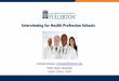 PRESENTATION TITLE Interviewing for Health Profession …nursing.fullerton.edu/career/students...Training – LinkedIn – Student Doctor Network – Find others who have interviewed