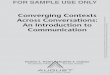 Converging Contexts Across Conversations: An … › wp-content › uploads › ...Converging Contexts Across Conversations: An Introduction to Communication Heather Walter, Elizabeth