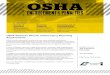Requirements OSHA Releases Results of New Injury Reporting€¦ · OSHA Releases Results of New Injury Reporting Requirements OSHA recently released the results of its new injury