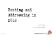 Routing and Addressing in 2018 - Geoff Huston2019/02/26  · Routing and Addressing in 2018 Geoff Huston Chief Scientist, APNIC #apricot2019 2019 47 Through the Routing Lens … There