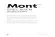 Mont Specimen without links - cdnimg.fonts.net › ... › 5624473-Mont_Specimen.pdf · SPECIMEN Mont Font family of 20 fonts by Fon˜abric Type Foundry Mont is a geometric sans serif