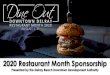 €¦ · Restaurants are encouraged to work with local non-profits to host charity events and fundraisers ... Inclusion in all marketing material surrounding Restaurant Month (ads,