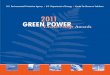 2011 Green Power Leadership Awards - US EPA · The Green Power Leadership Awards for purchasers is a recognition program of EPA’s Green Power Partnership, a voluntary program working