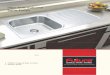 New International Satin Finish - Futura · New International Satin Finish. Since 1997, Futura Kitchen Sinks India Pvt. Ltd. has focused in carving the perfect sink to add splendor