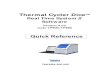 Thermal Cycler DiceTM Real Time SystemⅡ - Takara Bio Manual/TP900_v… · This product is covered by the claims of U.S. Patent 5,552,580, ... Select [File] > [New] and set the Experiment