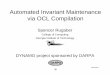 Automated Invariant Maintenance via OCL Compilation · Automated Invariant Maintenance via OCL Compilation Spencer Rugaber College of Computing ... specification of OCL invariants