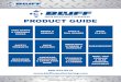 PRODUCT GUIDE - Bluff Manufacturing › pdf › sellsheets › ... · products dock levelers industrial storage & handling durasweeper® mezzanine structures conveyor crossovers &