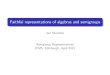 Faithful representations of algebras and semigroupsmarkl/Okninski.pdf · Faithful representations of algebras and semigroups Jan Okninski Semigroup Representations ICMS, Edinburgh,