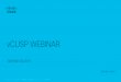 vCUSP Webinar Slides - Cisco · •SIP trunk aggregation CUCM,CUCME,SP trunk, CVP •Flexible routing and normalization policies qCUSP offers the following benefits • Simplified