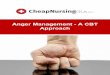 Anger Management - A CBT Approach › edcompass › material › Anger... · 2020-05-28 · 2 Anger Management for Substance Abuse and Mental Health Clients This combined approach