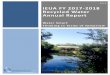 2018 IEUA FY 2017 2018 Recycled Water Annual Report · water program provides annual delivery data by IEUA retail member agencies, by usage types, and by customers. The 2017/18 report