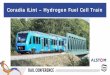 Coradia iLint – Hydrogen Fuel Cell Train...• Retain the same train dimensions • No significant changes in weight/point of gravity • Re-use of main components (eg. bogie) •