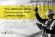 The Ultimate 2019 Construction 360° Camera Guide › wp-content › uploads › 2019 › 08 › the_… · 360° camera selfie stick/monopod for handheld capture if you want to capture