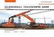 CLAMSHELL TELESCOPIC ARM › wp-content › uploads › 2018 › ... · ZAXIS-6 seriesA P P L I C AT I O N & AT TA C H M E N T Model Code ZX350LC-6 ZX350LCN-6Engine Rated Power 210