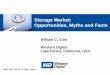Storage Market: Opportunities, Myths and Facts · Interleaving controller (4) H I G H L O W & SanDisk 1989 1 MB SSD 2.5” form-factor EIDE/PATA interface WD controller system SanDisk