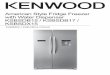 American Style Fridge Freezer with Water Dispenser KSBSDB15 / KSBSDB17 / KSBSDX15 · 2018-10-10 · with Water Dispenser KSBSDB15 / KSBSDB17 / KSBSDX15 ... Wipe the inside of the