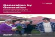Draft 1 - June 2016 Generation by Generation · ii / Generation by Generation This work is licensed under the Creative Commons Attribution-ShareAlike 4.0 ... Executive summary1