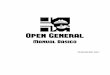 Manual OG - Basico › OpenGen › Manual_OG-sp.pdf · Open General - Manual Basico Pagina 7 de 30 Version 1 3. La pantalla de inicio Una vez instalado el juego, y tras hacer doble
