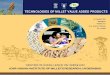 TECHNOLOGIES OF MILLET VALUE ADDED PRODUCTSeprints.icrisat.ac.in/15062/1/Technologies_of... · I am glad to know that the publication “Technologies of Millet Value Added Food Products”