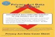 Home - Navy CNIC E-Library - Privacy Act Data Cover Sheet · 2020-05-08 · FOR OFFICIAL USE ONLY PRIVACY SENSITIVE – Any misuse or unauthorized disclosure can result in both civil