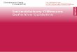 Intimidatory Offences Definitive guideline Intimidatory Offences DEFINITIVE GUIDELINE Definitive Guideline