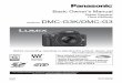 Digital Camera/ Lens Kit/Body DMC-G3K/DMC-G3help.panasonic.ca/PCS/OperatingInstructions/DMCG3 E.pdf · DMC-G3K/DMC-G3 until 2011/5/11 DMC-G3K&G3PC-VQT3N42_eng.book 1 ページ 2011年4月29日