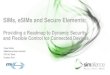 SIMs, eSIMs and Secure Elements - Directory Listing · SIMs, eSIMs and Secure Elements: Providing a Roadmap to Dynamic Security and Flexible Control for Connected Devices Claus Dietze