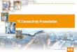 TE Connectivity Presentation · TE CONNECTIVITY Automotive Sensors Commercial Transportation Data & Devices Appliances WORLD LEADER in connectivity and sensor solutions with the broadest