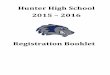Hunter High School 2015 – 2016 - Granite School District › ... › Registration-Booklet-2015-20… · GRANITE SCHOOL DISTRICT . 2015 - 2016 CALENDAR . School Begins Wednesday,