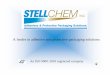 A leader in adhesive and protective packaging solutions · A leader in adhesive and protective packaging solutions. Stellchem’s Mission Statement Stellchem will provide customers