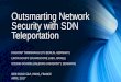 Outsmarting Network Security with SDN Teleportation Outsmarting Network Security with SDN Teleportation