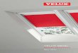 VELUX Blinds Retail Brochure -   Roller Blinds, Pleated Blinds and Venetian Blinds. Contents