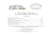 The Elbert Theatre Rental Application Packet...4 Rental Application Procedures All Elbert Theatre rentals are arranged through the theatre director listed on the front of this packet