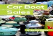 Car Boot Sales - Morses Club · 2020-06-17 · Introduction Welcome to the Morses Club car boot sale guide. This guide has been designed to showcase some of the most popular car boot