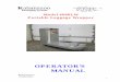 OPERATOR’ S MANUAL · transportation company.Kalamazoo Packaging Systems will do everything possible to assist you in these matters. Once the machine was cleared for shipment at